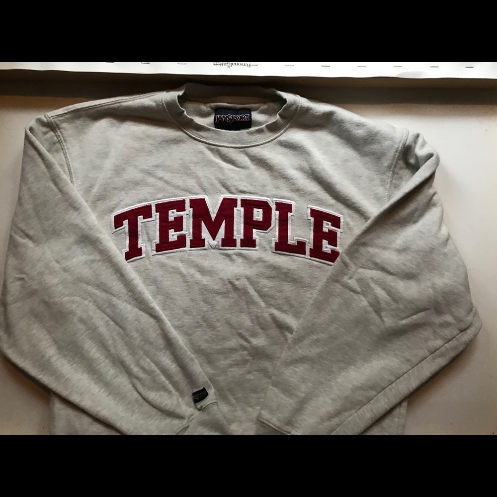 Temple crewneck